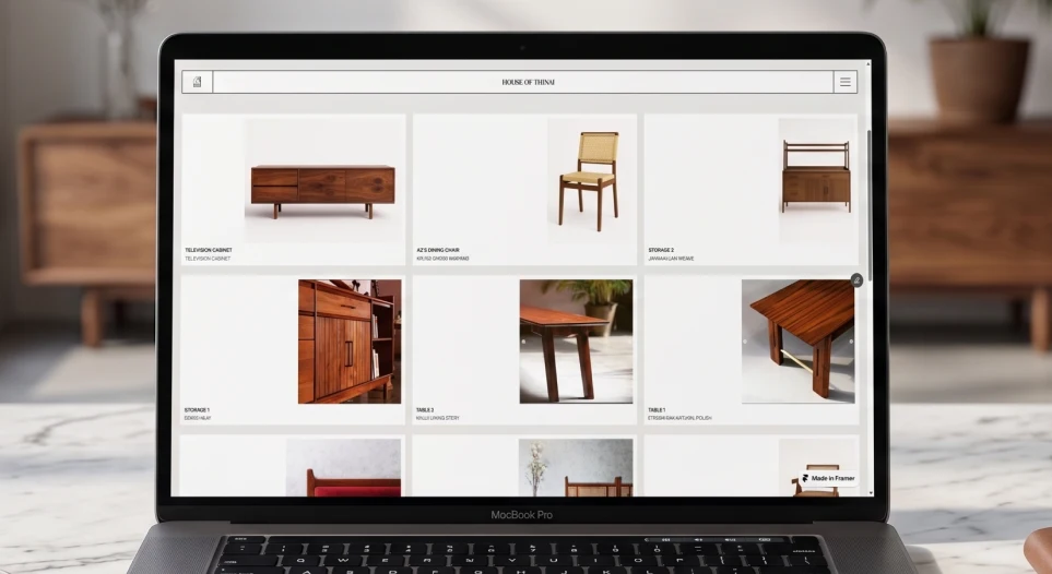 Website and shop